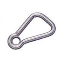Asymetric Snap Hook with thimble eye 60x6mm